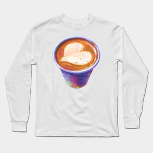 Heart Coffee To Go Long Sleeve T-Shirt